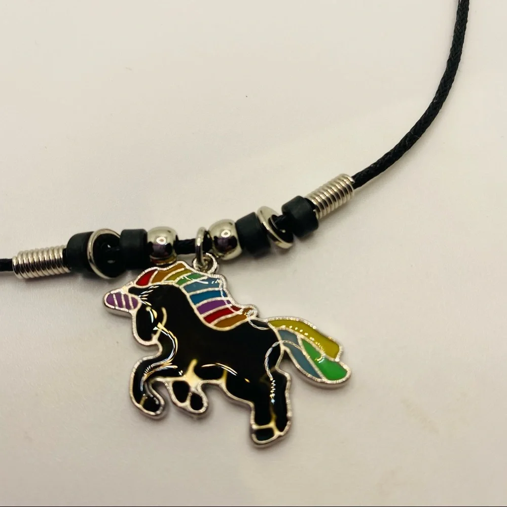 Necklace Unicorn Mood Changing. ADORABLE